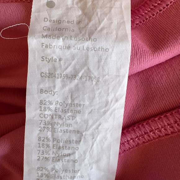 Fabletics PureLuxe Women's Leggings Pink Large - Picture 8 of 9